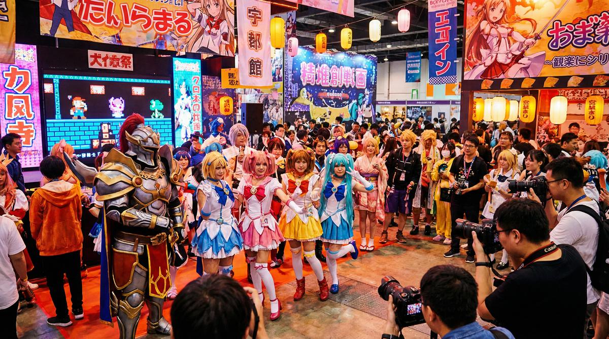 溏心vlog动漫cosplay视频